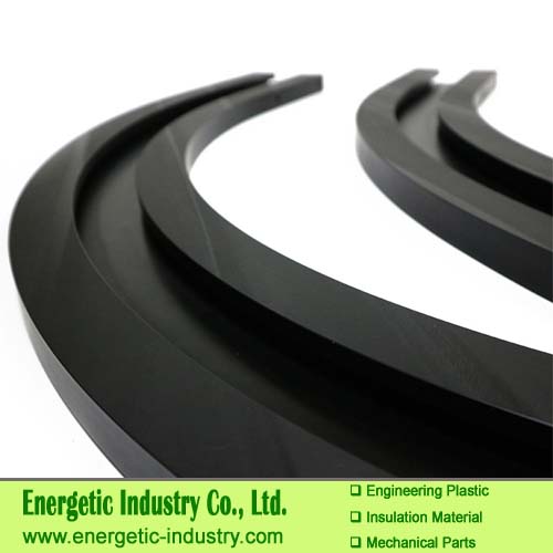 优质防静电UHMWPE自润滑弧形滑轨 塑料加工件 塑料零配件 